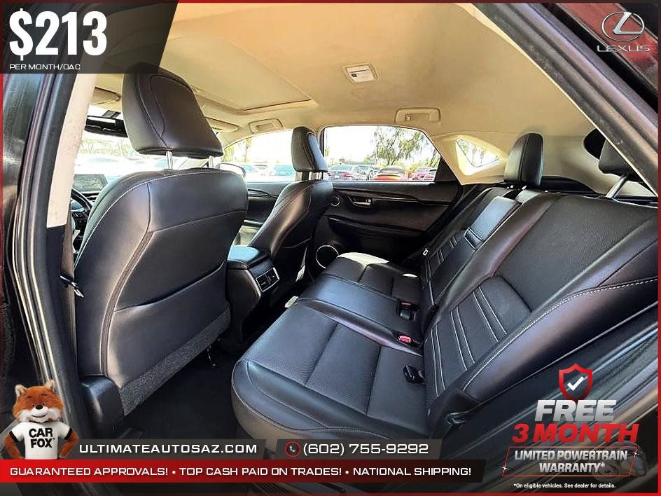 Used 2015 Lexus NX 200t AWD w/ Premium Package image 9