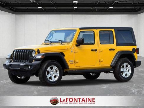 Certified 2020 Jeep Wrangler Unlimited Sport S AWD/4WD image 1