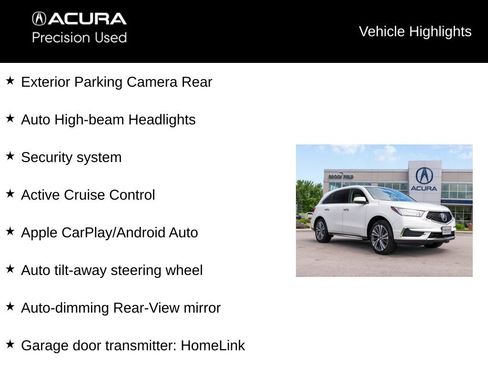 Certified 2019 Acura MDX SH-AWD w/ Technology Package image 17