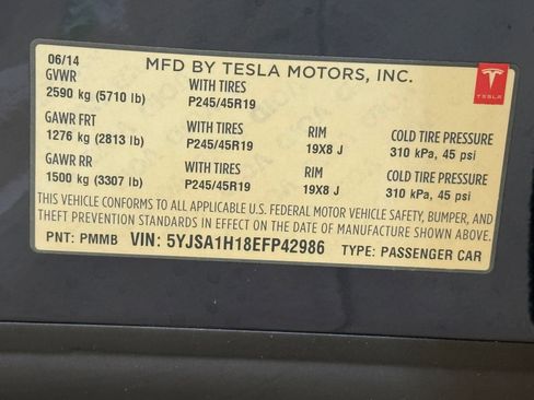 Used 2014 Tesla Model S P85 image 19