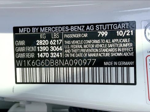 Used 2022 Mercedes-Benz S 500 S 500 image 36