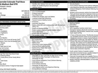 Used 2023 Chevrolet Colorado Trail Boss AWD/4WD video 3