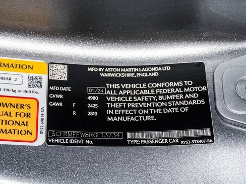Used 2024 Aston Martin DB12 Coupe image 37
