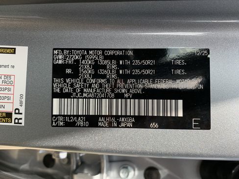 Used 2026 Lexus RX 450h AWD w/ Convenience Package image 36