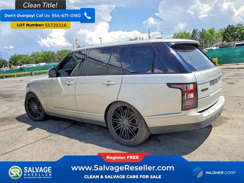 Used 2014 Land Rover Range Rover Supercharged AWD/4WD image 3