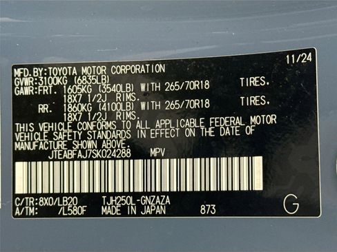 Certified 2025 Toyota Land Cruiser Base w/ Premium Package image 42