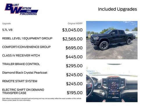 Used 2023 RAM 1500 Rebel w/ Rebel Level 1 Equipment Group AWD/4WD image 3