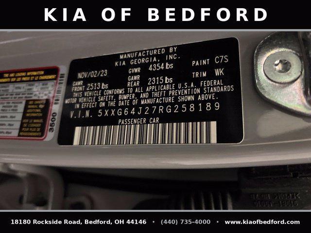 Certified 2024 Kia K5 GT-Line w/ GT-Line Premium Package FWD image 13