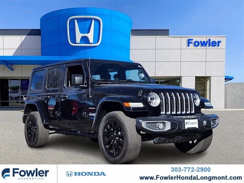 Used 2021 Jeep Wrangler Unlimited Sahara w/ Cold Weather Group image 1