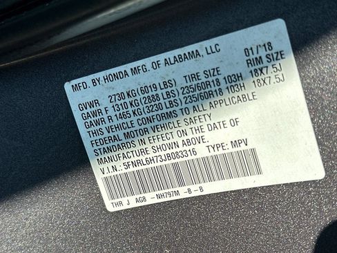Used 2018 Honda Odyssey EX-L image 26