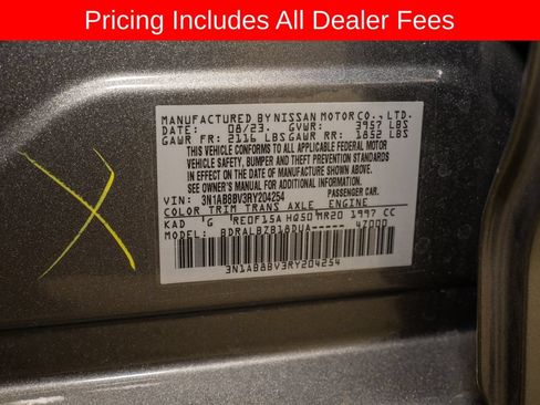 Certified 2024 Nissan Sentra S FWD image 18