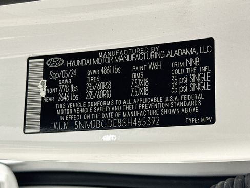 Used 2025 Hyundai Tucson SEL AWD/4WD image 12