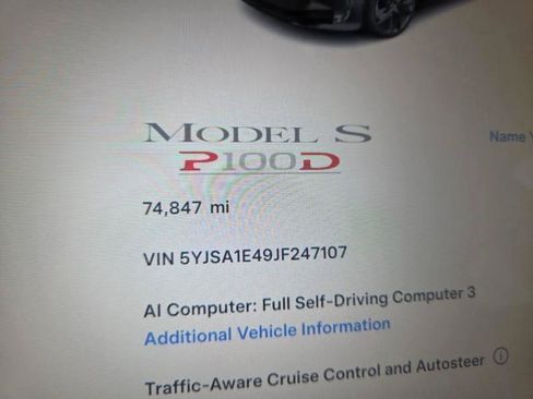 Used 2018 Tesla Model S P100D AWD/4WD image 12