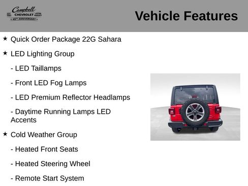 Used 2023 Jeep Wrangler Unlimited Sahara w/ LED Lighting Group AWD/4WD image 5