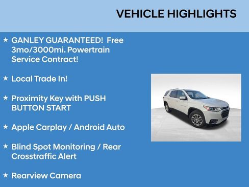 Used 2018 Chevrolet Traverse LT image 2