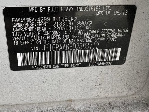 Used 2013 Subaru Impreza 2.0i image 37