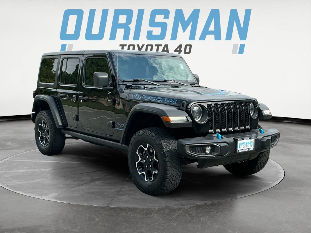 Used 2023 Jeep Wrangler Unlimited Rubicon 4xe w/ Cold Weather Group AWD/4WD image 1