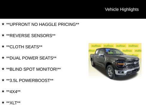 Certified 2024 Ford F150 XLT w/ Equipment Group 302A MID AWD/4WD image 12