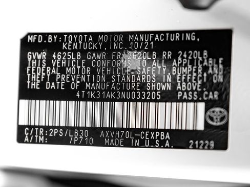 Used 2022 Toyota Camry XSE image 58