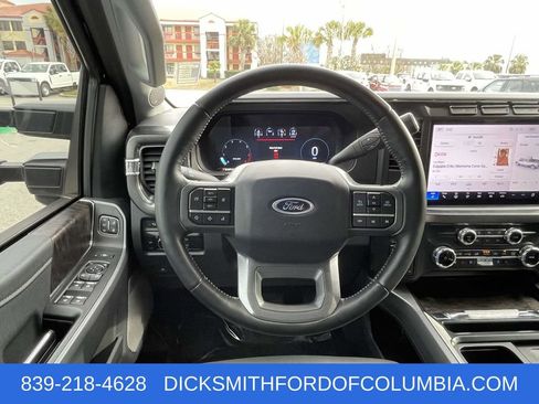 Certified 2024 Ford F250 Lariat w/ Black Appearance Package image 12