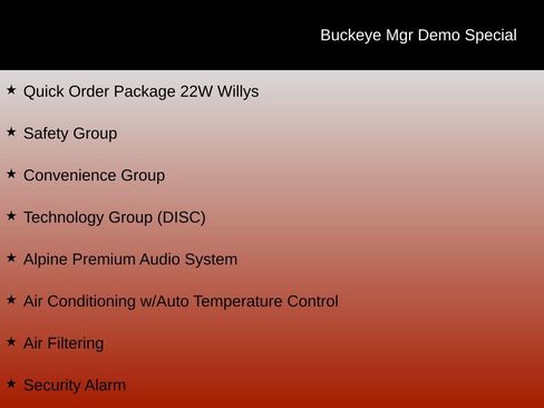 New 2025 Jeep Wrangler Willys image 3