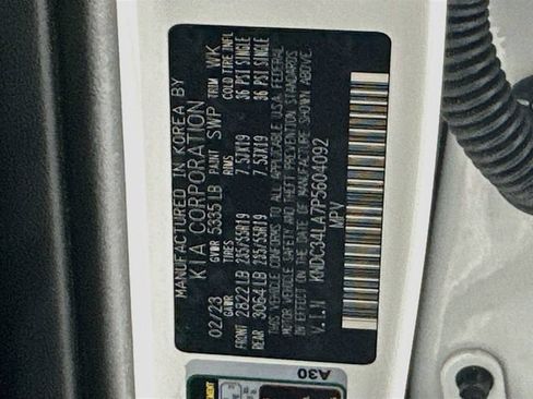 Used 2023 Kia EV6 Wind w/ Wind Technology Package RWD image 12