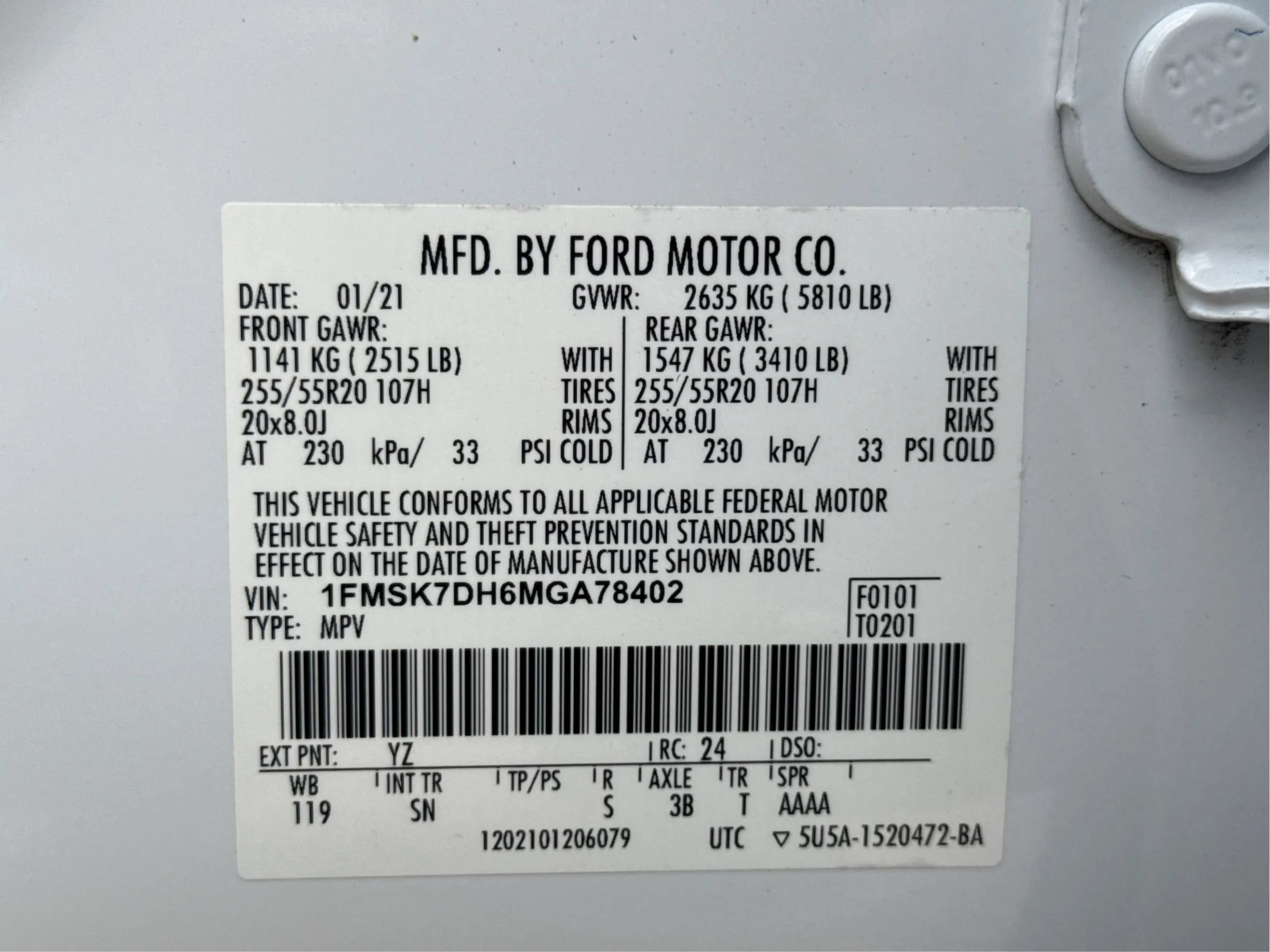 Used 2021 Ford Explorer XLT w/ Equipment Group 202A RWD image 21