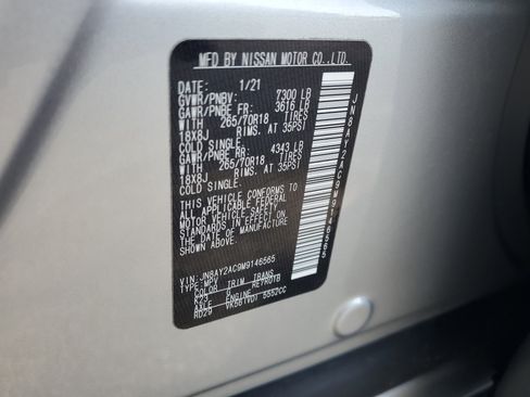 Used 2021 Nissan Armada SV image 31