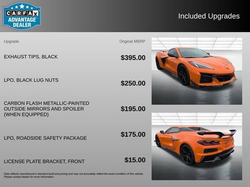 Used 2024 Chevrolet Corvette Z06 w/ Z07 Performance Package image 9