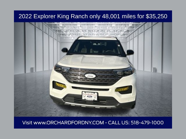 Certified 2022 Ford Explorer King Ranch w/ Class IV Trailer Tow Package AWD/4WD image 1