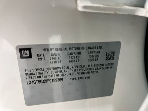 Used 2015 Buick Regal GS w/ Driver Confidence Package #1 image 29