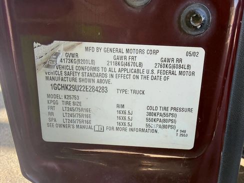 Used 2002 Chevrolet Silverado 2500 LS AWD/4WD image 15