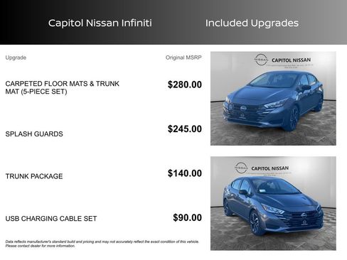 Certified 2025 Nissan Versa SR w/ Trunk Package image 9