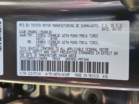 Used 2023 Toyota Tacoma SR5 w/ Black Out Package (TMS) AWD/4WD image 26