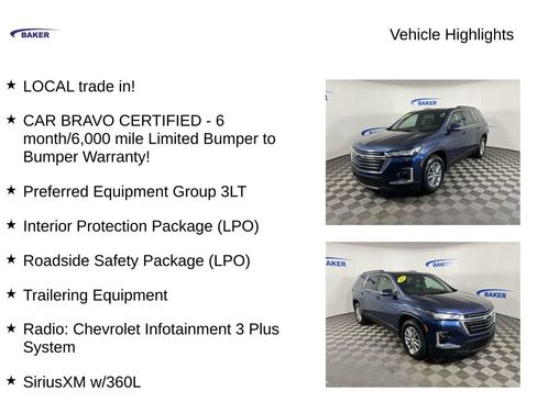 Certified 2023 Chevrolet Traverse LT image 4