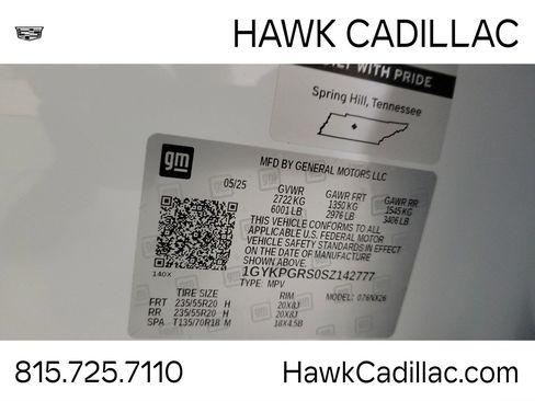 New 2025 Cadillac XT6 Sport image 23