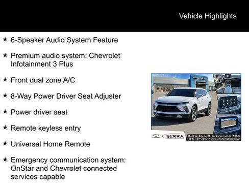 Certified 2023 Chevrolet Blazer LT w/ Convenience Package image 5