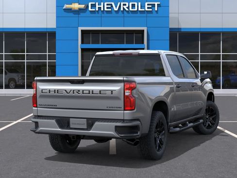 New 2026 Chevrolet Silverado 1500 Custom w/ Turbomax Blackout Package RWD image 4