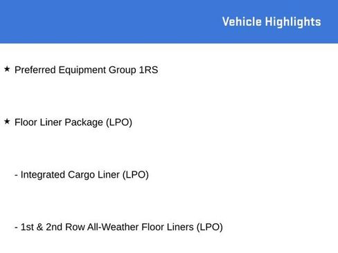 New 2025 Chevrolet Blazer RS w/ LPO, Floor Liner Package image 5