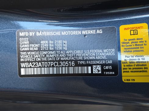 Used 2023 BMW 430i Convertible w/ Convenience Package RWD image 18