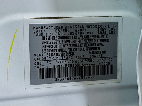 Used 2022 Nissan Sentra S image 29