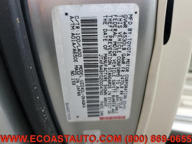 Used 2002 Lexus SC 430 Convertible RWD image 12