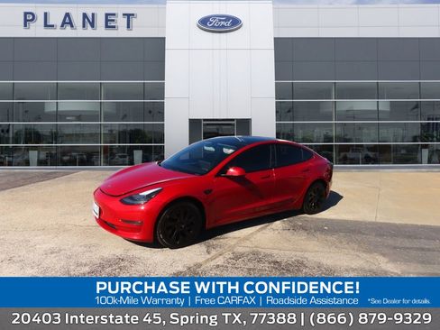 Used 2021 Tesla Model 3 Standard Range Plus image 1