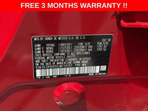 Used 2018 Honda HR-V LX image 23