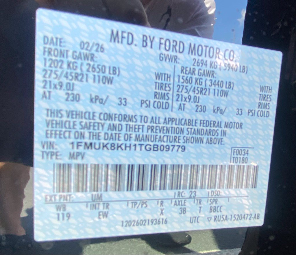 New 2026 Ford Explorer ST-Line w/ ST-Line Street Pack AWD/4WD image 32