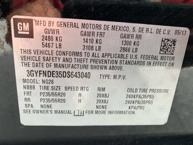 Used 2013 Cadillac SRX Performance w/ Driver Awareness Package FWD image 49