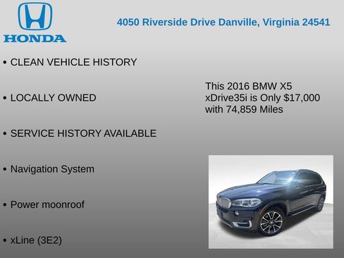 Used 2016 BMW X5 xDrive35i AWD/4WD image 7