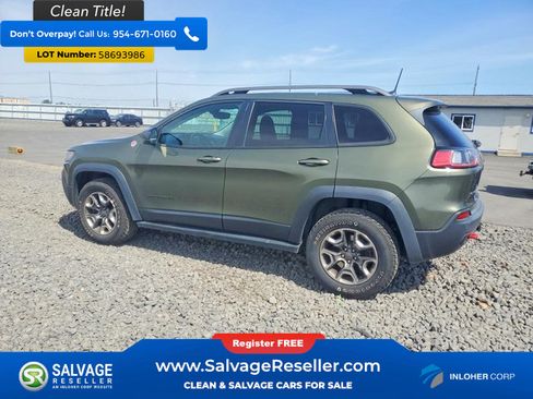 Used 2019 Jeep Cherokee Trailhawk AWD/4WD image 3
