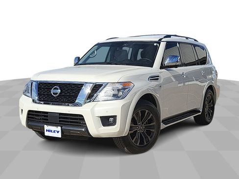 Used 2020 Nissan Armada Platinum w/ Captain's Chairs Package image 1