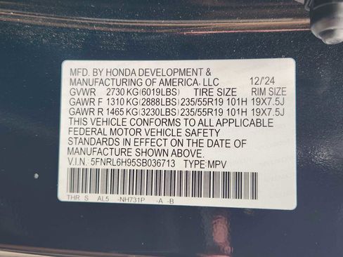 Used 2025 Honda Odyssey Elite image 35